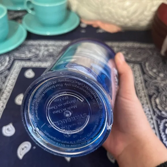 Starbucks Smoky Blue  Cold cup 
16oz - Picture 7 of 7